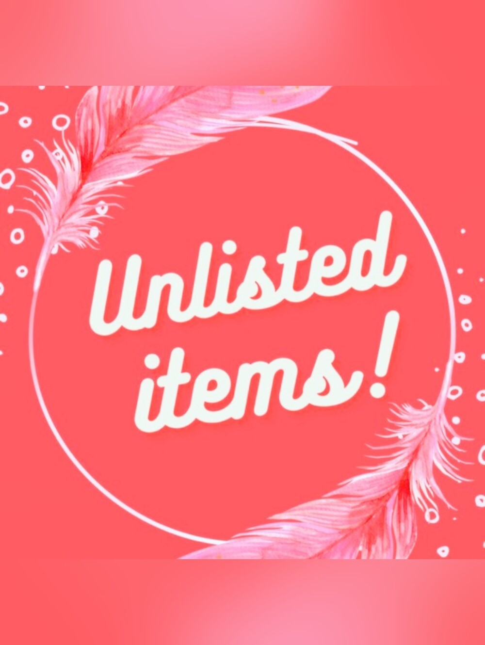 Unlisted Items Listing